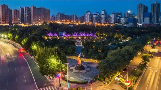 信達(dá)電通&mdash;西安高新區(qū)永陽(yáng)公園亮化