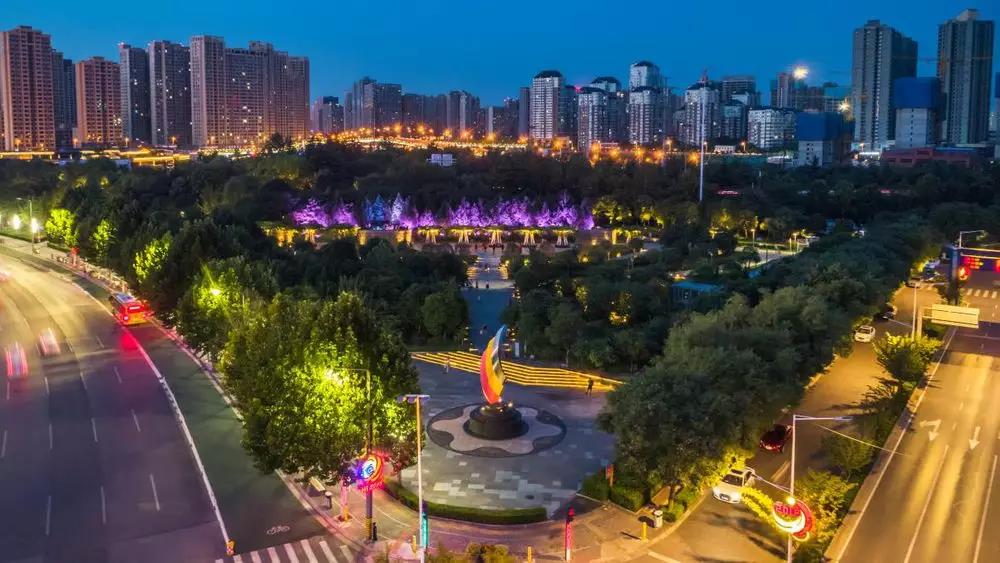 信達(dá)電通—西安高新區(qū)永陽(yáng)公園亮化