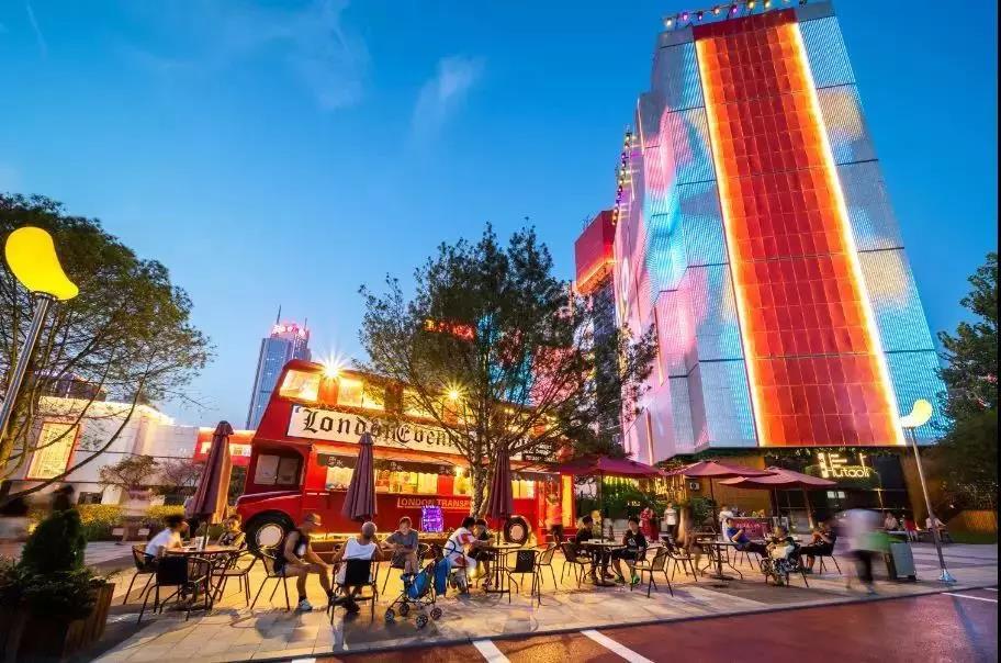 信達電通—西安高新區咖啡街區亮化