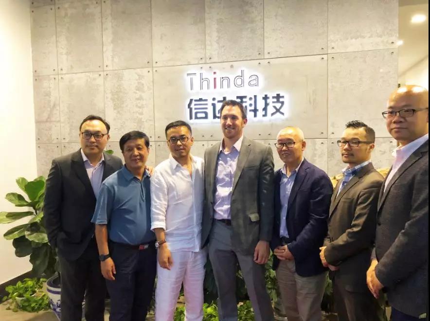 唐國慶老師攜美國路創(chuàng)電子公司中國區(qū)域代表到訪信達(dá)電通科技