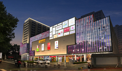 建筑室外燈光藝術(shù)照明