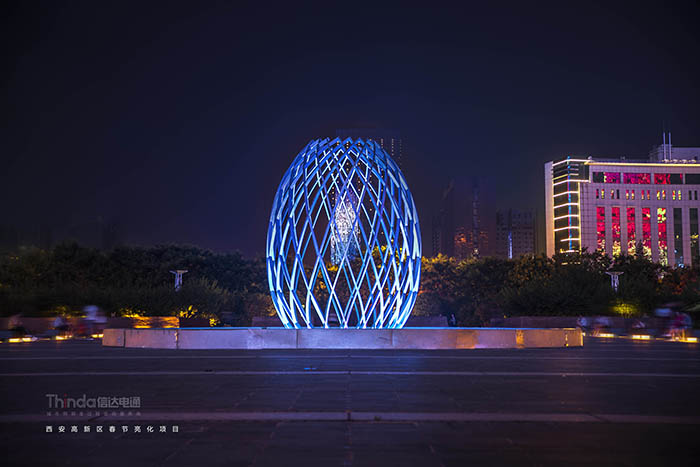 燈光秀里年味足，春節(jié)燈光真美麗