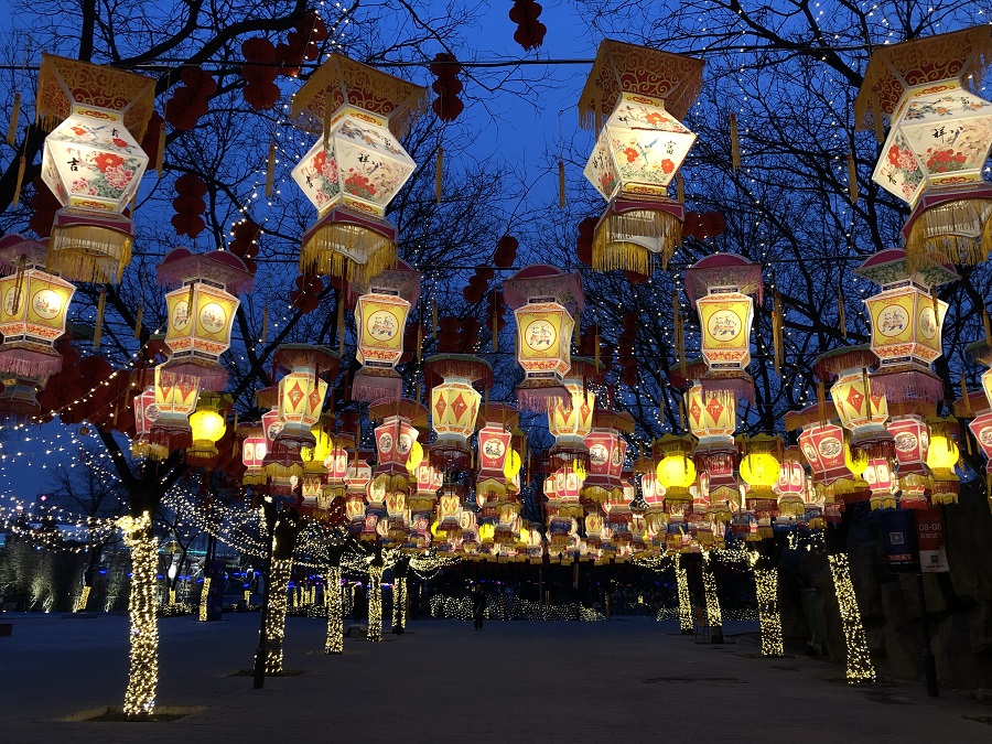 石景山游樂園元宵燈會