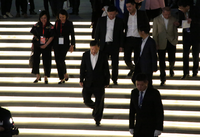 國際傳媒港燈光首秀活動盛況