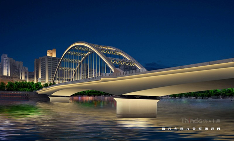 橋梁亮化,打造城市的靚麗名片