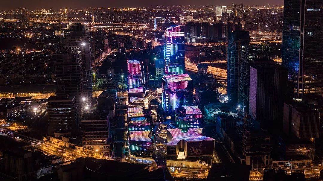 樓體燈光秀,展示城市新魅力!