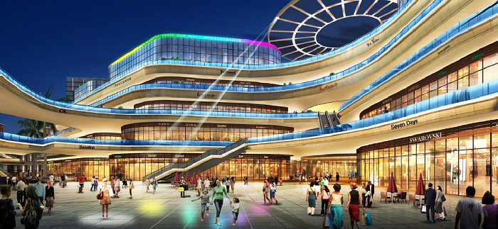 購物中心內廣場